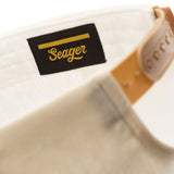 Uncle Bill Hemp Snapback | Cream & Khaki | Seager Co.