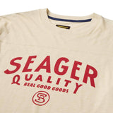 Riggins Crew Tee | Cream | Seager Co.