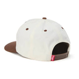 Rodeo Snapback | Cream & Brown | Seager Co.