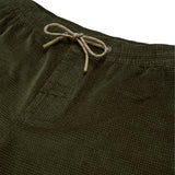 Pressure Drop Cord Shorts | Grid : Dark Olive | Howler Bros