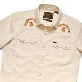 Crosscut Deluxe Shortsleeve Shirt | Fowl Play : Off White Dobby | Howler Bros