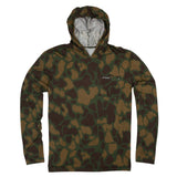 Yucatan Bamboo Hoodie Tech Shirt | Forest Camo | Sendero Provisions Co