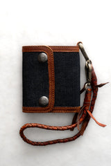 Santa Fe Denim Wallet | Iron & Resin