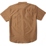 Sawtoof S/S Shirt | Gold Mini Check Plaid | Seager Co.