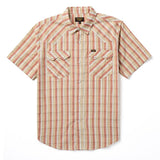 Sawtoof S/S Shirt | White Wash Plaid | Seager Co.