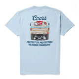 Bumper Tee | Blue | Seager Co. x Coors Banquet