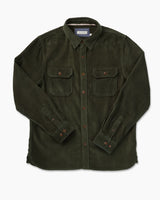 Corduroy Western Shirt | Hunter Green | Ace Rivington
