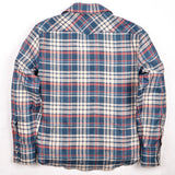 Western Scout Shirt | Kingfisher Blue | Freenote Cloth