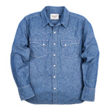 Calico Shirt | Dusty Blue | Freenote Cloth