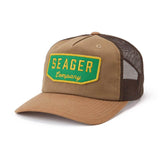 Wilson Waxed Canvas Snapback | Tan | Seager Co.