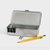 Steel Stackable Storage Box T-190 | Silver | TOYO Steel Co.