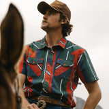 Amarillo S/S Shirt | Mattson Stripe | Seager Co.