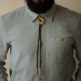 Tacoma Bolo Tie | Black / Copper Obsidian | Commonform
