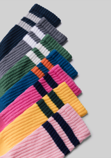 Retro Double Stripe | Royal Blue and Orange | American Trench