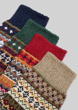 Socks | Cotton Fair Isle | American Trench