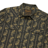 H Bar B Snapshirt | Grampa's Curtains : Antique Black | Howler Bros