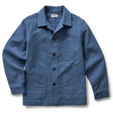 The Ojai Jacket | French Blue Moleskin | Taylor Stitch