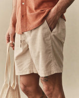 The Apres Short | Heather Oat Pincord | Taylor Stitch