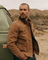 The Ryder Jacket | Tobacco Chipped Canvas | Taylor Stitch