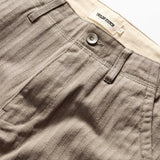 The Morse Pant | Smoked Olive Herringbone | Taylor Stitch