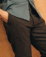 The Carmel Pant | Timber Guncheck Italian Wool | Taylor Stitch