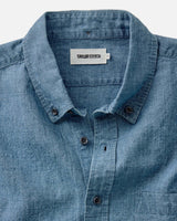 The Jack | Indigo Check Linen | Taylor Stitch