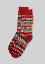 Socks | Cotton Fair Isle | American Trench