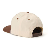 Los Rios Canvas Snapback | Cream & Brown | Seager Co.