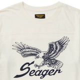 Riggins Crew Tee | White | Seager Co.
