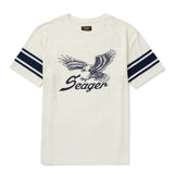 Riggins Crew Tee | White | Seager Co.