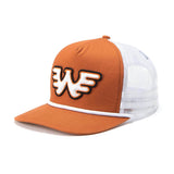 SEAGER X WAYLON JENNINGS FLYING W Snapback | Burnt Orange | Seager Co.