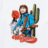 Waylon Tee | White | Seager Co. x Waylon Jennings
