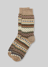 Socks | Cotton Fair Isle | American Trench