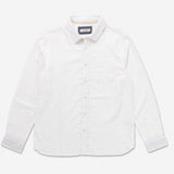 Double Gauze L/S Tailored Shirt | Chalk | Ace Rivington