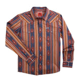 Wyatt Pearl Snap Shirt | Chevron Stripe - Tulsa | Sendero Provisions Co.