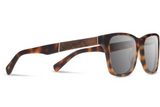 Canby XL Acetate Sunglasses | Matte Brindle Elm Burl Grey Polarized | Shwood - Manready Mercantile
