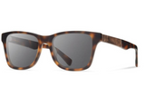 Canby XL Acetate Sunglasses | Matte Brindle Elm Burl Grey Polarized | Shwood - Manready Mercantile