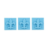 Fleur de Lis Ice Tray Inserts | Roks Ice
