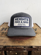 112 Richardson Hat | Heights Feed & Seed | Navy & Cream | Manready Mercantile