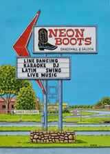 Art Print 5" x 7" | Streets of Houston | Jim Koehn Artwork