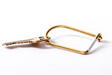 Wilson Keyring | Brass | Craighill - Manready Mercantile