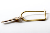 Wilson Keyring | Brass | Craighill - Manready Mercantile