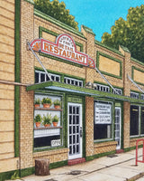 Art Print 5" x 7" | Streets of Houston | Jim Koehn Artwork