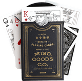 Black Playing Cards | Misc. Goods Co.