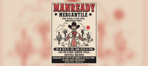 Announcement: Manready's 11-Year Store Anniversary Party