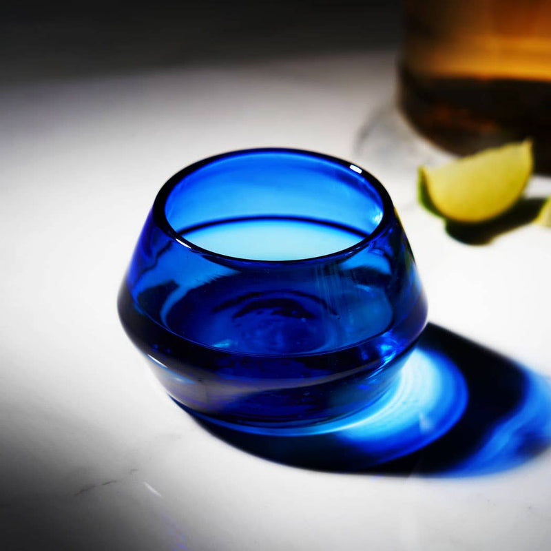 Tequila Copita Glass | Cobalt | Viski