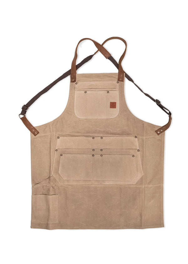 Canvas Shop Apron V2 | Field Tan | Iron & Resin