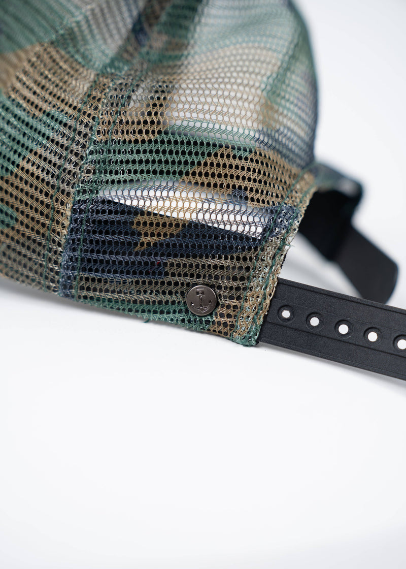 Mesh Hat | Camo | Iron & Resin
