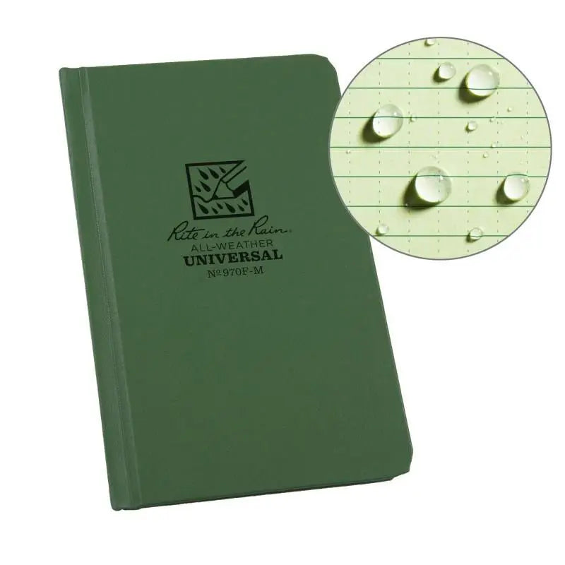 Hard Cover Notebook | Green | Rite In The Rain