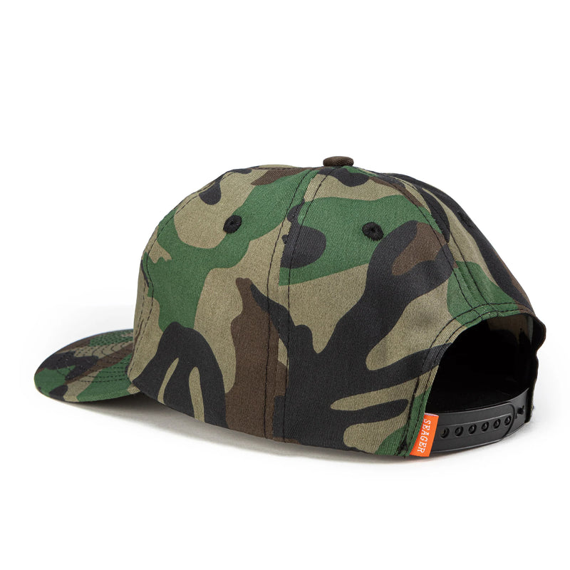 Wilson Snapback | Camo | Seager Co.